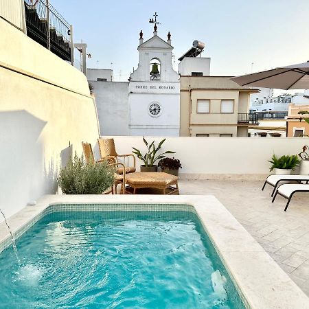 Apartamento Duplex Con Piscina Privada En Terraza アルカラ・デ・グアダイラ エクステリア 写真